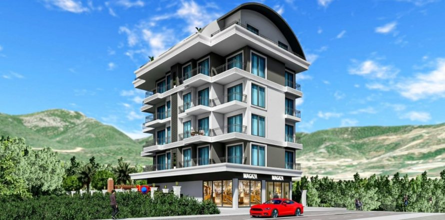 1+1 Apartment  in Oba, Antalya, Turkey No. 55163