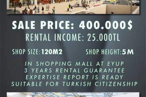 Commercial property for sale  in Istanbul, Turkey, studio, 120m2, No. 55284 – photo 1