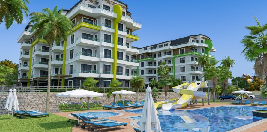 1+1 Apartment  in Alanya, Antalya, Turkey No. 58789