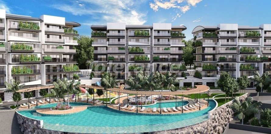 1+1 Apartment  in Alanya, Antalya, Turkey No. 60489