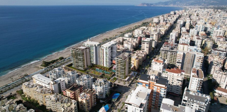 1+1 Apartment in ЖК Sonas Prime Residence &#8212; инвестиционный проект на первой линии моря, Alanya, Antalya, Turkey No. 58092