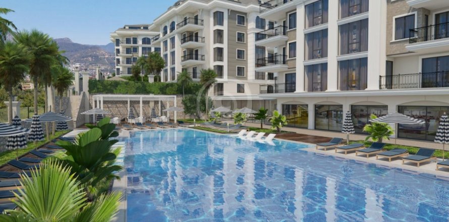 OBA GUZEL LIFE &#8212; ЖК в престижном районе с большими квартирами  in Alanya, Antalya, Turkey No.56114