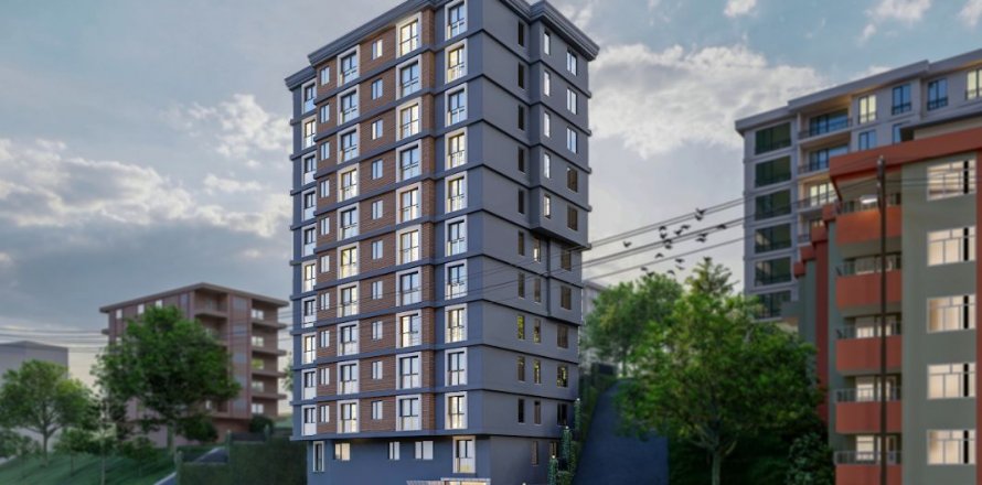 1+1 Apartment  in Kâğıthane, Istanbul, Turkey No. 65345