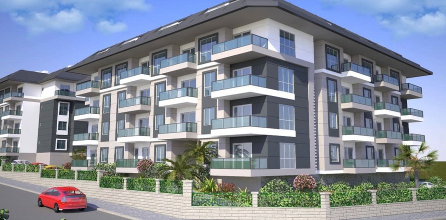 1+1 Apartment in Olive Resort, Oba, Antalya, Turkey No. 62811