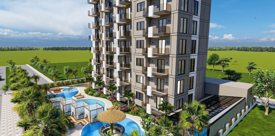 2+1 Apartment  in Alanya, Antalya, Turkey No. 63837