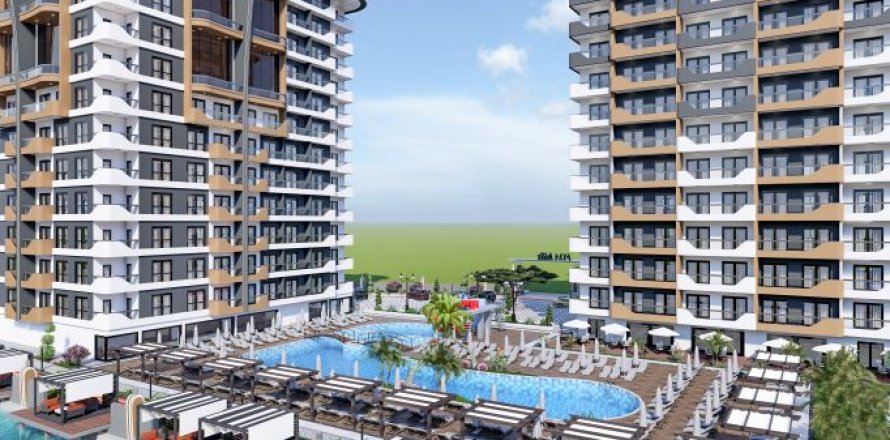 1+1 Apartment  in Mahmutlar, Antalya, Turkey No. 62899