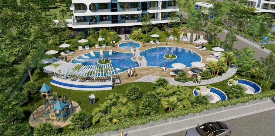 2+1 Apartment  in Demirtas, Alanya, Antalya, Turkey No. 63087