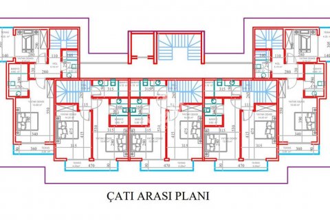 Apartment for sale  in Kargicak, Alanya, Antalya, Turkey, 1 bedroom, 60m2, No. 52479 – photo 19