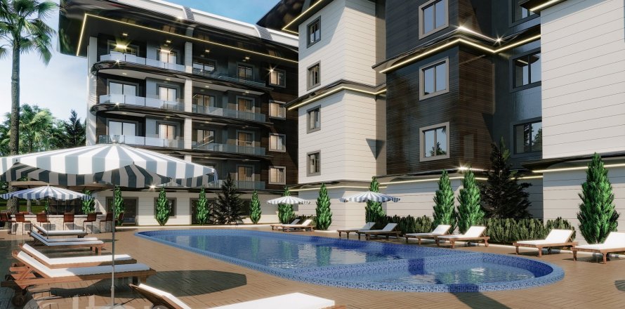 2+1 Apartment  in Alanya, Antalya, Turkey No. 66610