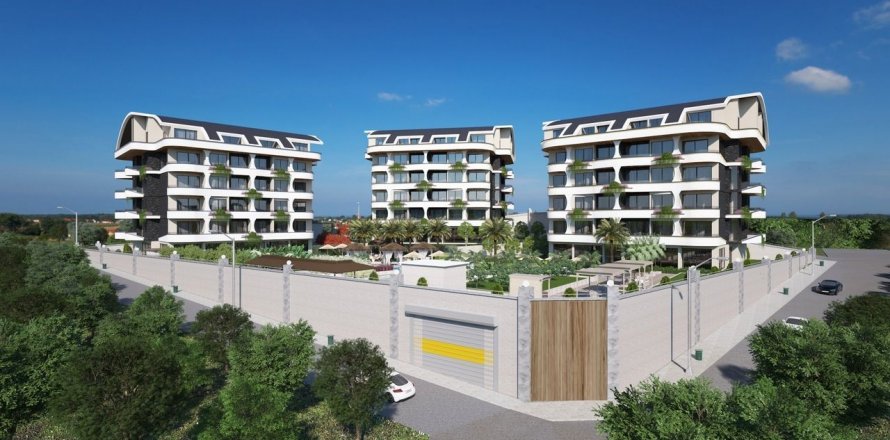 1+1 Apartment  in Alanya, Antalya, Turkey No. 69695