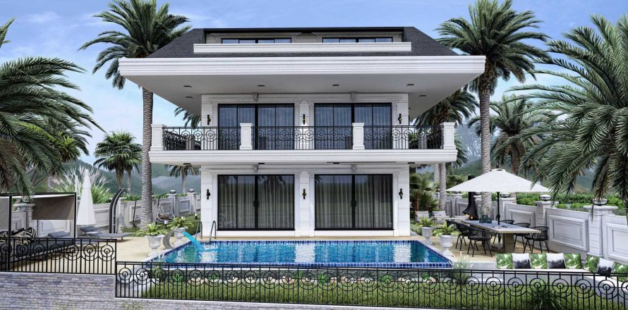 4+1 Villa  in Kargicak, Alanya, Antalya, Turkey No. 69275