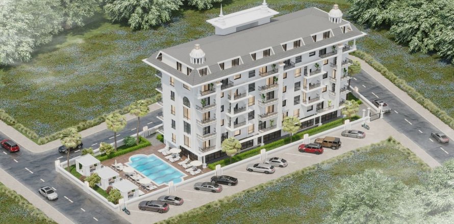 2+1 Apartment in Yildirim Queen, Avsallar, Antalya, Turkey No. 70300