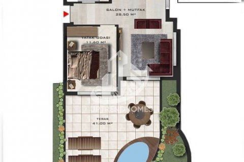 Apartment for sale  in Antalya, Turkey, studio, 44m2, No. 69245 – photo 28