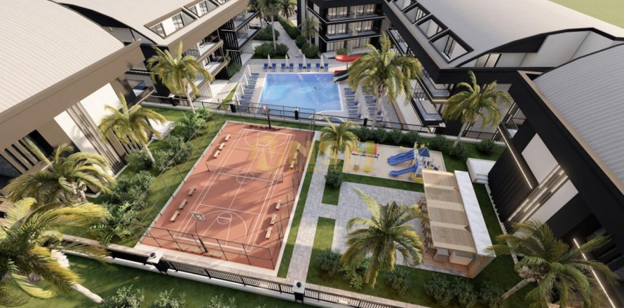 2+1 Apartment  in Alanya, Antalya, Turkey No. 68283