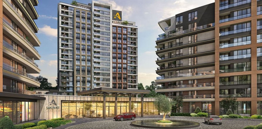 1+1 Apartment in Avrupa Konutlari Saklivadi, Kâğıthane, Istanbul, Turkey No. 70066