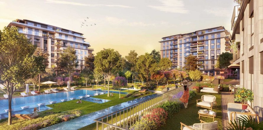 3+1 Apartment in Yeni Levent, Sariyer, Istanbul, Turkey No. 71095