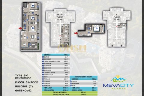 Apartment for sale  in Alanya, Antalya, Turkey, 1 bedroom, 46m2, No. 68338 – photo 18