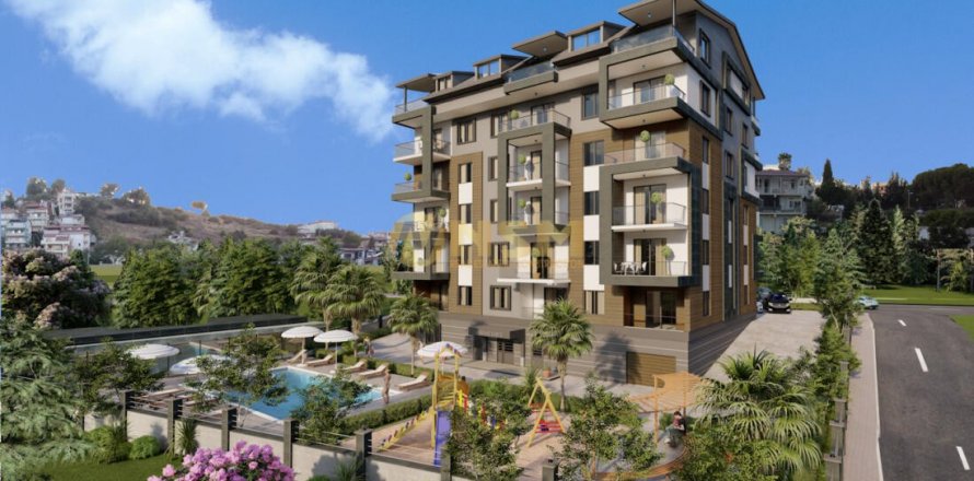 1+1 Apartment  in Alanya, Antalya, Turkey No. 68306