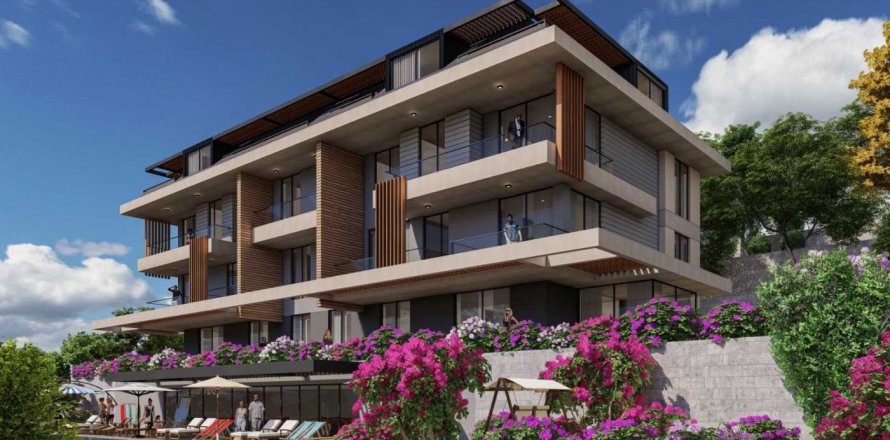 2+1 Apartment  in Alanya, Antalya, Turkey No. 68022