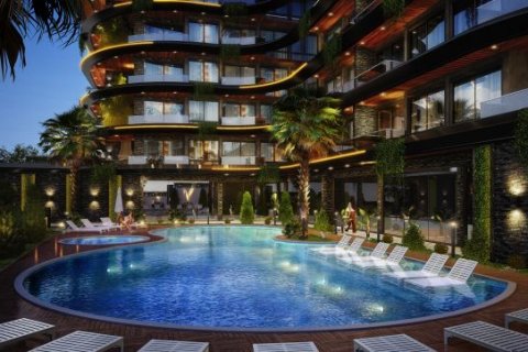 Penthouse for sale  in Kestel, Antalya, Turkey, 1 bedroom, 94m2, No. 77047 – photo 5