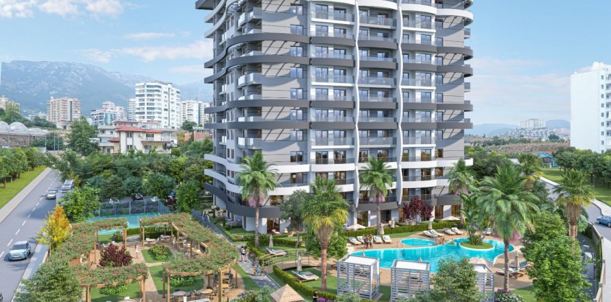 1+1 Apartment  in Alanya, Antalya, Turkey No. 76478