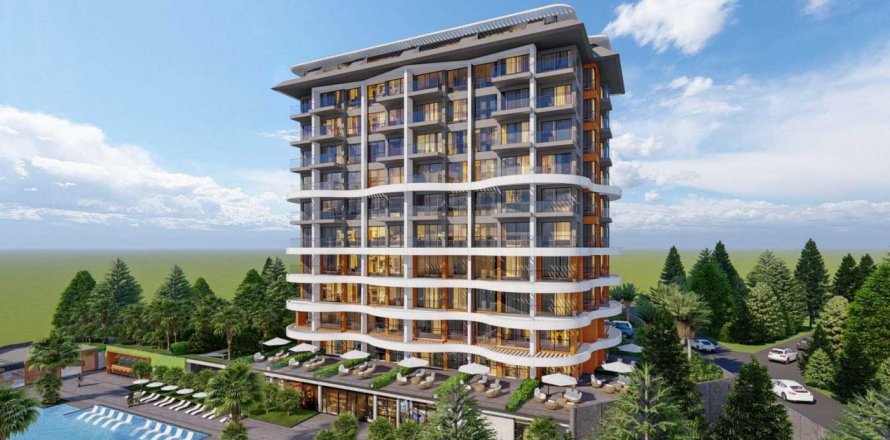 1+1 Apartment  in Demirtas, Alanya, Antalya, Turkey No. 76955