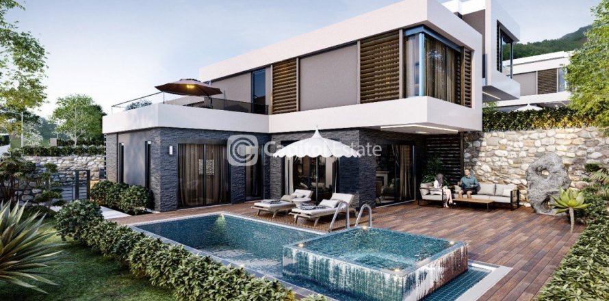 3+1 Villa  in Antalya, Turkey No. 74395