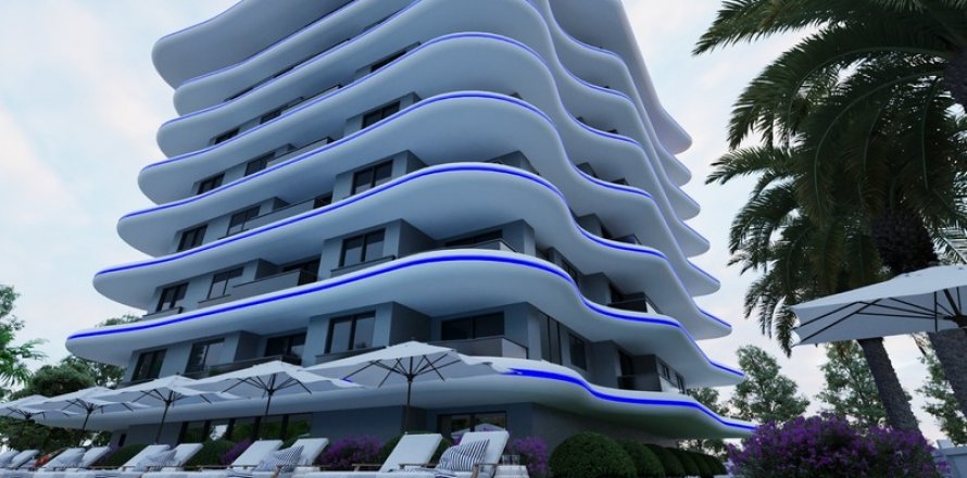 1+1 Apartment  in Alanya, Antalya, Turkey No. 76622