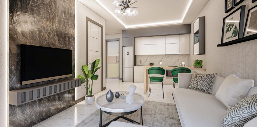 2+1 Apartment in Sea Pearl Selenga, Alanya, Antalya, Turkey No. 72430