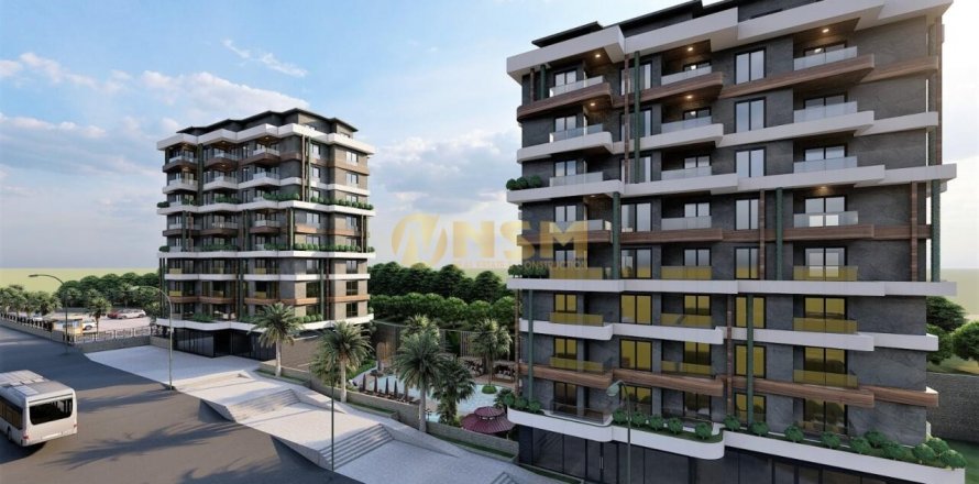 1+1 Apartment  in Alanya, Antalya, Turkey No. 72089