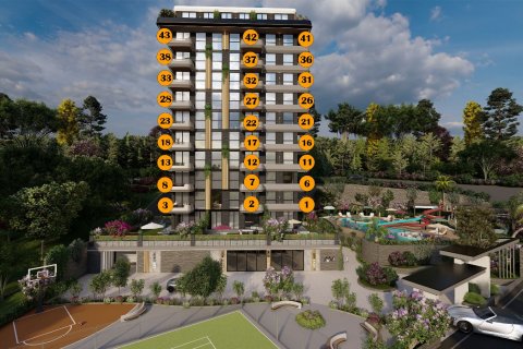 Apartment for sale  in Kestel, Antalya, Turkey, 1 bedroom, 52m2, No. 77395 – photo 8