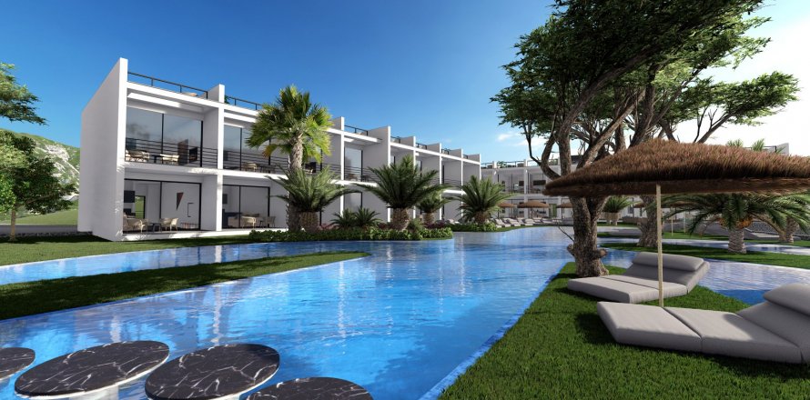 2+1 Penthouse  in Bahceli, Girne, Northern Cyprus No. 73014