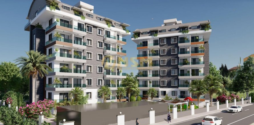 1+1 Apartment  in Alanya, Antalya, Turkey No. 83872