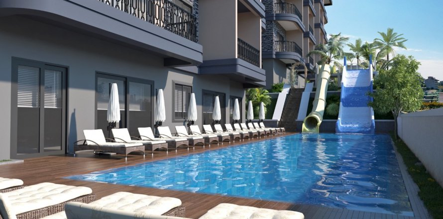 1+1 Apartment  in Oba, Antalya, Turkey No. 85087