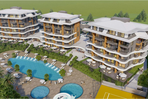 Apartment for sale  in Kargicak, Alanya, Antalya, Turkey, 1 bedroom, 49m2, No. 80557 – photo 1