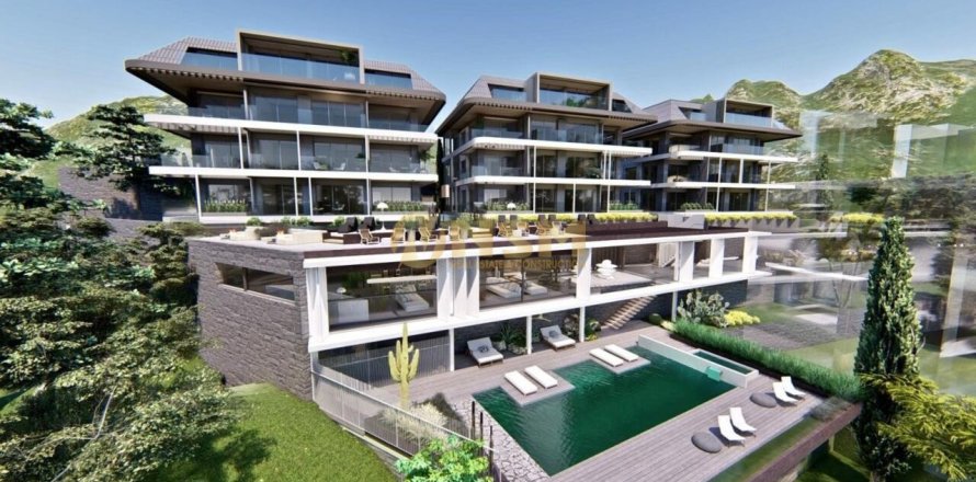 1+1 Apartment  in Alanya, Antalya, Turkey No. 83897