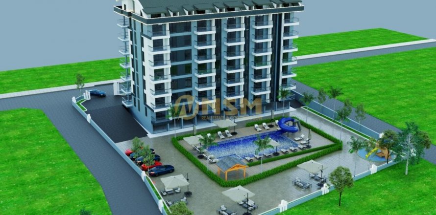 1+1 Apartment  in Alanya, Antalya, Turkey No. 83915