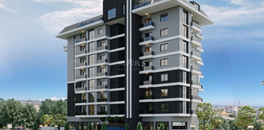 2+1 Apartment in A modern residential complex in the Payallar area with all the necessary infrastructure on the territory, Alanya, Antalya, Turkey No. 79648