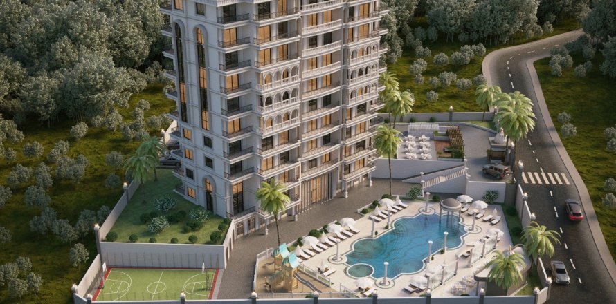 1+1 Apartment  in Avsallar, Antalya, Turkey No. 83130