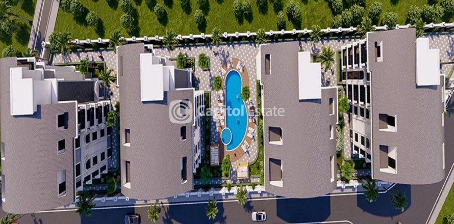 1+1 Apartment  in Antalya, Turkey No. 75366