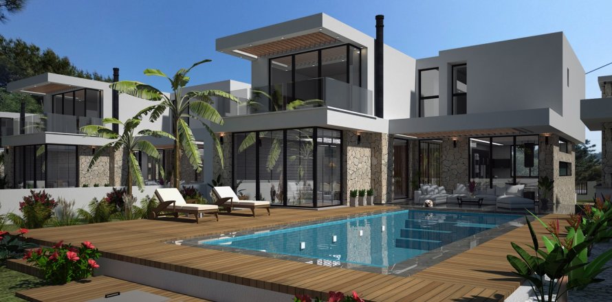 4+1 Villa  in Girne, Northern Cyprus No. 84946