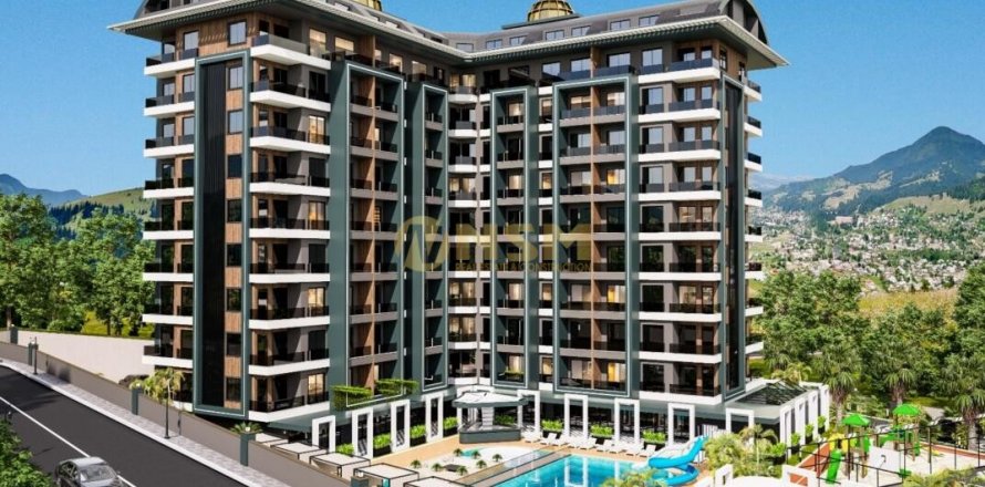 1+1 Apartment  in Alanya, Antalya, Turkey No. 83956