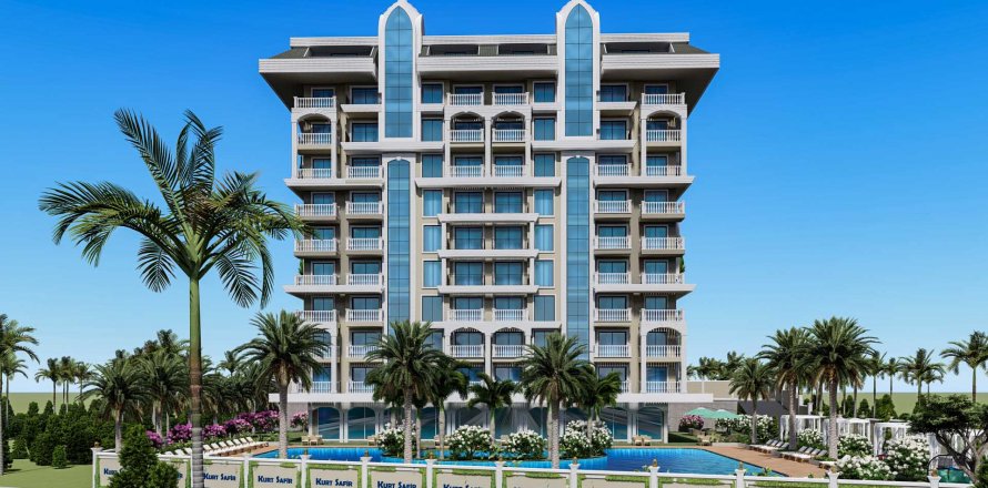 2+1 Apartment in Euro Avsallar Residence, Alanya, Antalya, Turkey No. 84232