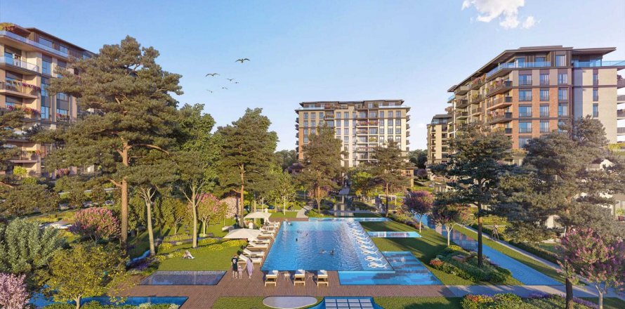 3+1 Apartment in Yeni Levent, Sariyer, Istanbul, Turkey No. 83721