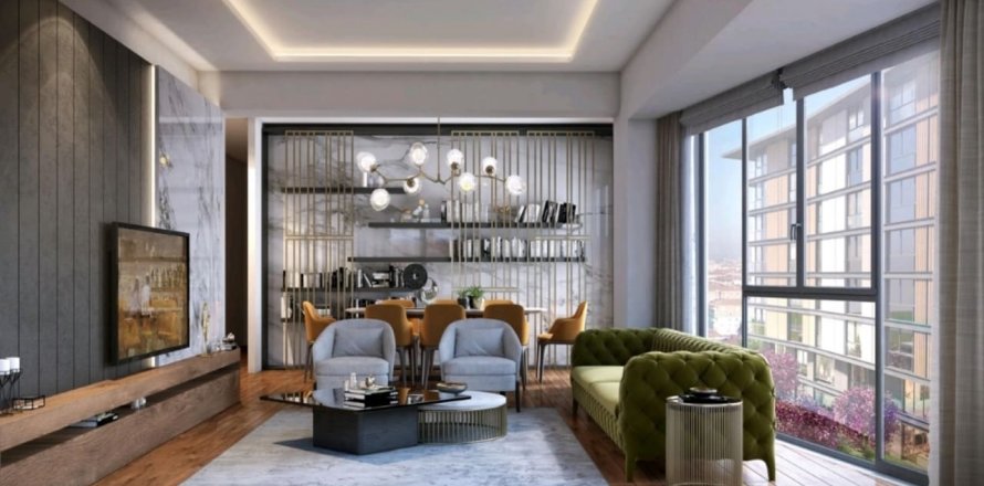 5+1 Apartment in Sur Yapi Exen Konaklari, Umraniye, Istanbul, Turkey No. 83607