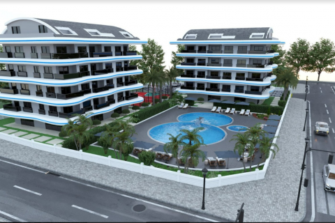 Apartment for sale  in Okurcalar, Alanya, Antalya, Turkey, 1 bedroom, 47m2, No. 80479 – photo 1