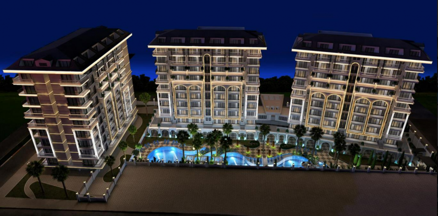 1+1 Apartment  in Alanya, Antalya, Turkey No. 81283