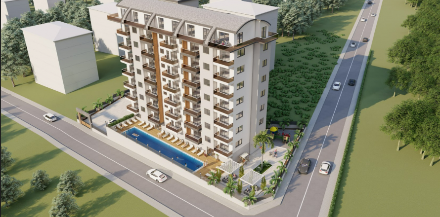 1+1 Apartment  in Avsallar, Antalya, Turkey No. 82184