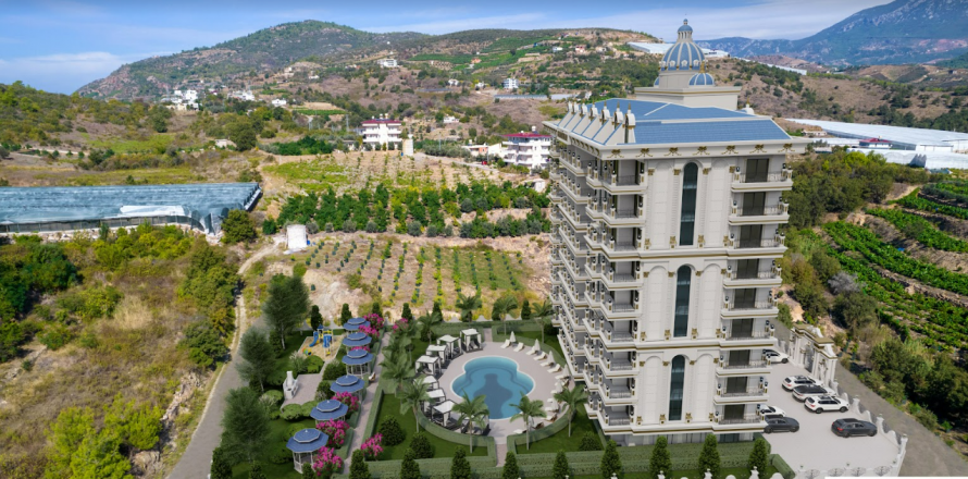 1+1 Apartment  in Demirtas, Alanya, Antalya, Turkey No. 82318