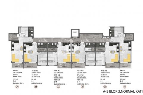 Apartment for sale  in Konakli, Antalya, Turkey, 1 bedroom, 51m2, No. 80087 – photo 28